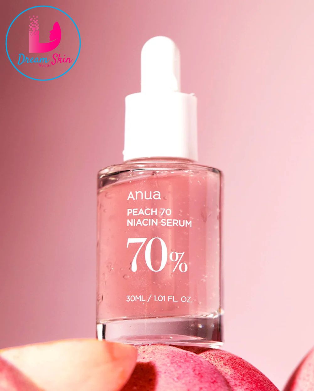 Anua Peach 70 Niacinamide Serum, 30ml